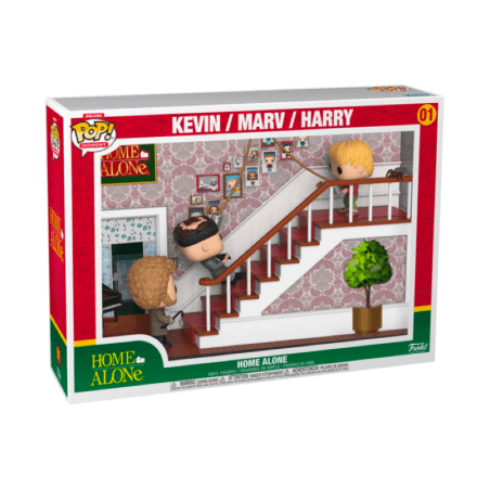 FUNKO POP! - Home Alone - Kevin, Marv & Harry Deluxe Pop! Moment Vinyl Figure 3-Pack 79,00 CHF
