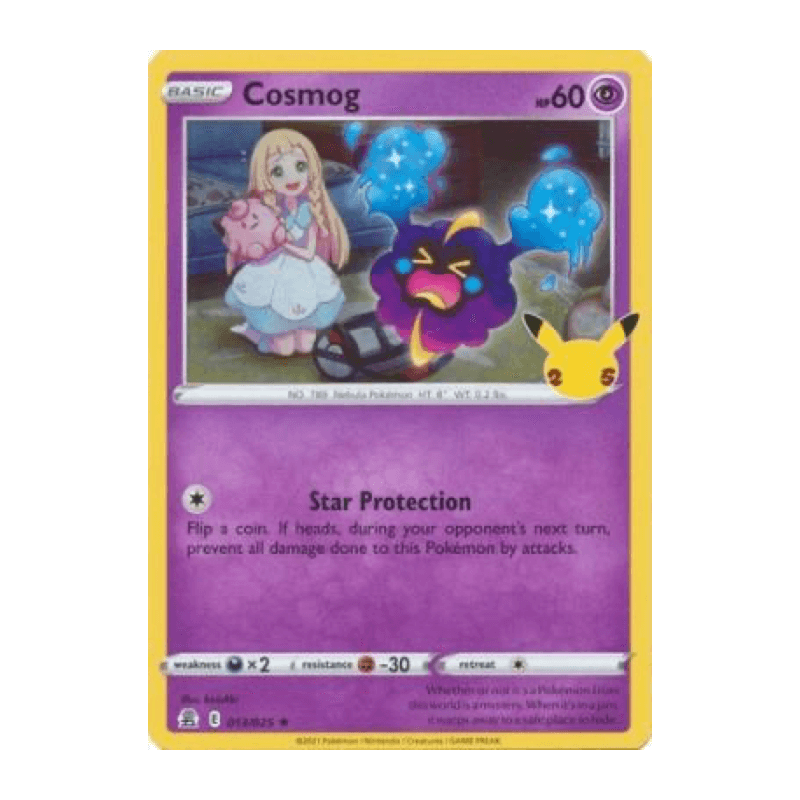 POKEMON - Cosmog 013/025 Holo Rare - Pokémon TCG - EN 0,50 CHF