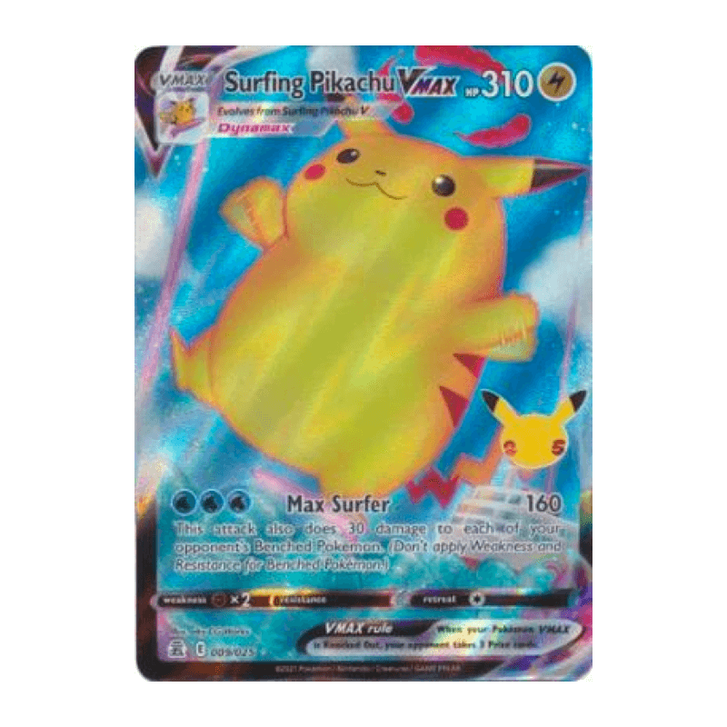 POKEMON - Surfing Pikachu VMAX 009/025 - Pokémon TCG - EN 9,50 CHF